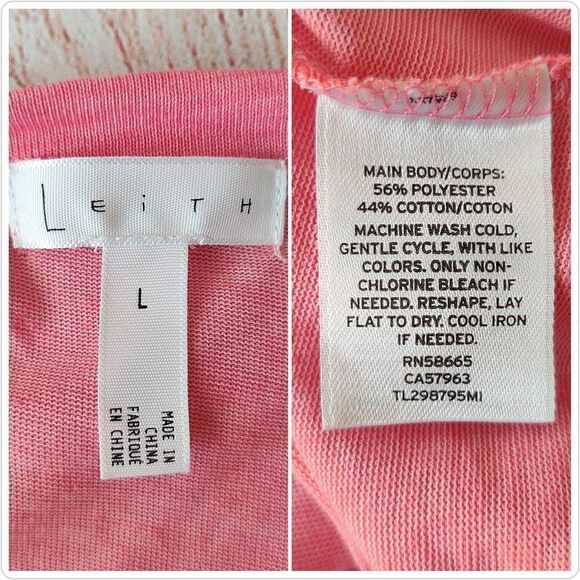 Leith ruched long sleeve bodycon tank dress sz L - Picture 8 of 10